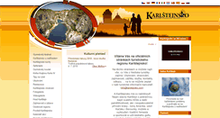 Desktop Screenshot of karlstejnsko.info