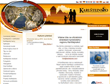 Tablet Screenshot of karlstejnsko.info